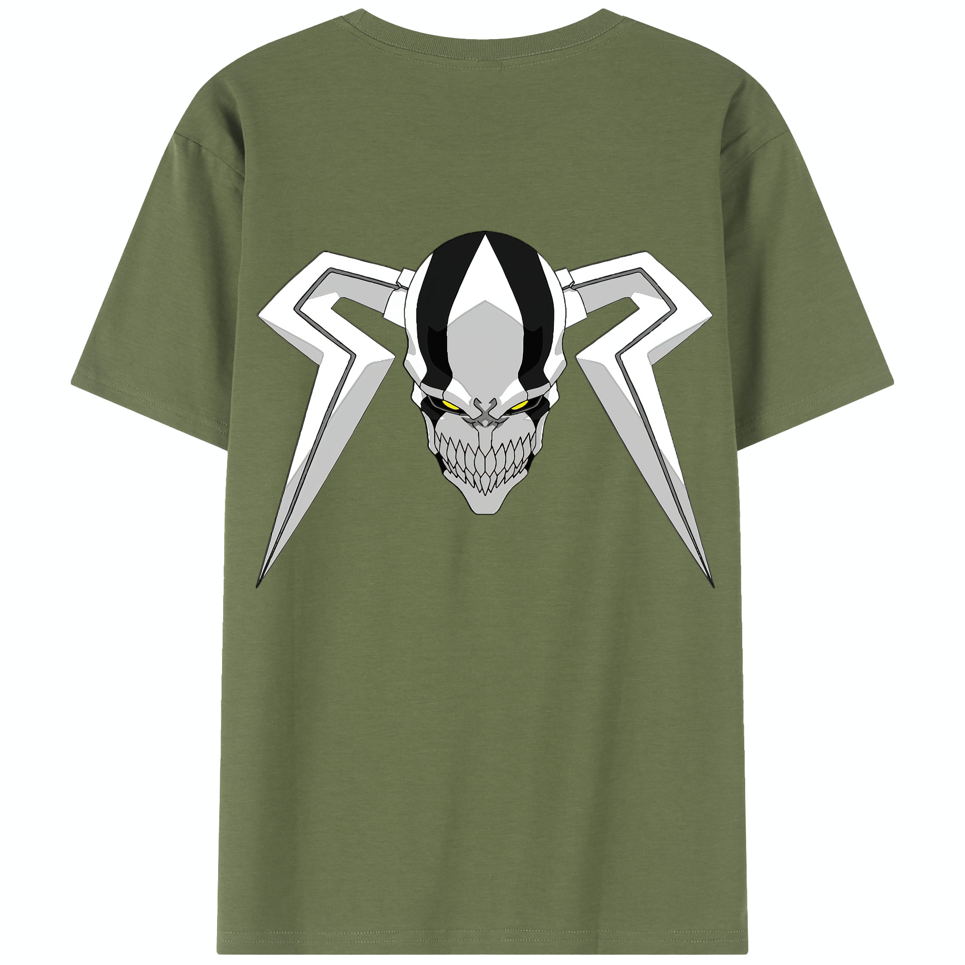 （画像用） ブリーチ 黒崎一護（くろさき いちご）BLEACH Kurosaki Ichigo 綿100％半袖Tシャツ（背面プリント）